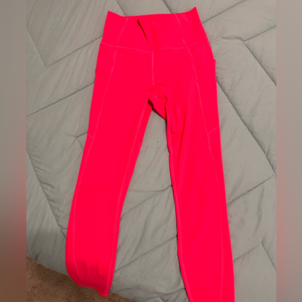 Fabletics Neon Orange Leggings